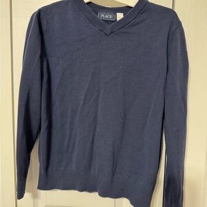 Children’s Place Boy’s Navy V-Neck Sweater
